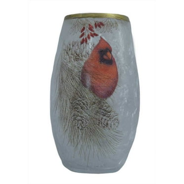 Glass Elc0209 Cardinal Stony Creek Snowman Large Pre-Lit Vase Seasonal Celebration Lighting Cardinal Snowflake 12.0 Glass Elc0209 Cardinal Stony Creek Snowman Large Pre-Lit Vase Seasonal Celebration Lighting Cardinal Snowflake 12.0